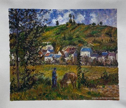 This painting, hand-painted by our artists