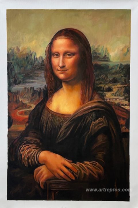 This painting, hand-painted by our artists