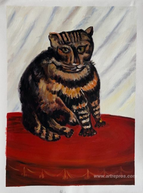 This painting, hand-painted by our artists