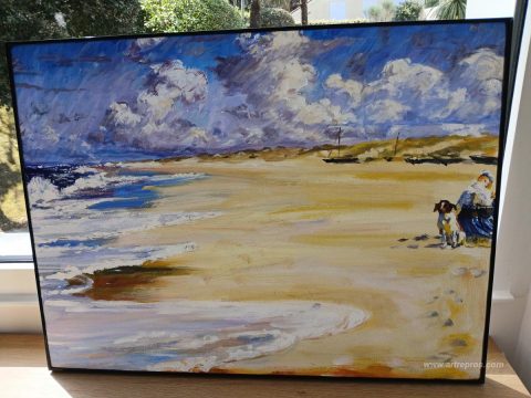This painting, hand-painted by our artists