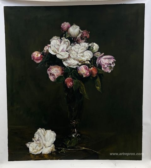 This painting, hand-painted by our artists