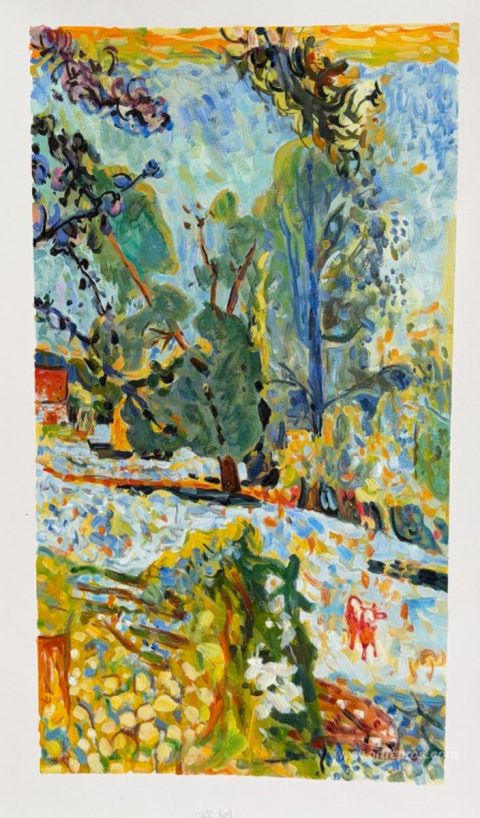 This painting, hand-painted by our artists