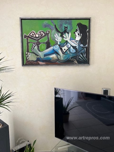 This painting, hand-painted by our artists