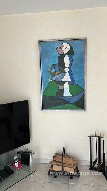 This painting, hand-painted by our artists