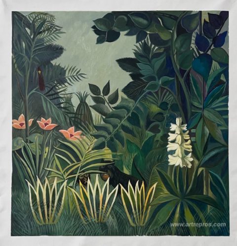 This painting, hand-painted by our artists