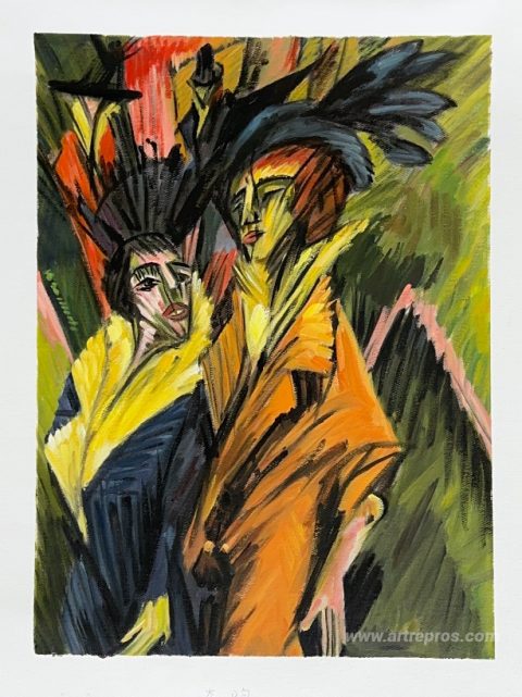 This painting, hand-painted by our artists