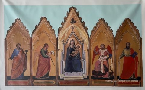 This painting, hand-painted by our artists