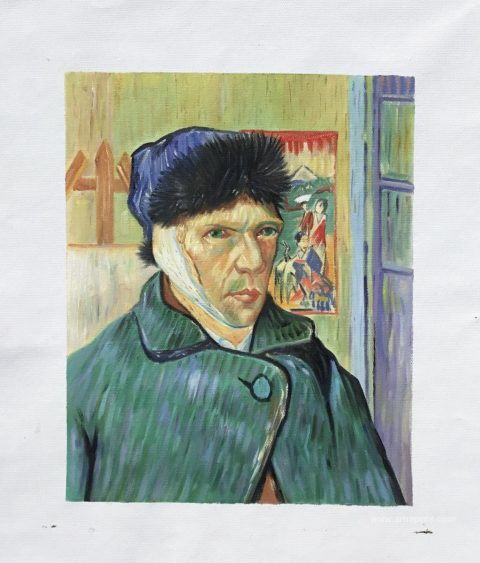 This painting, hand-painted by our artists