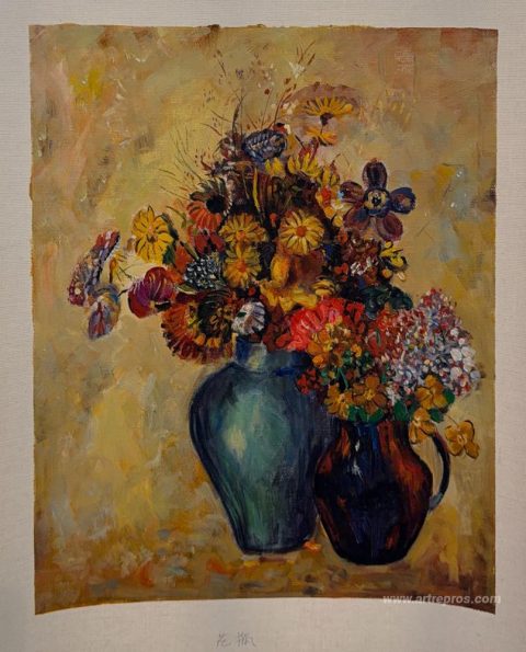 This painting, hand-painted by our artists
