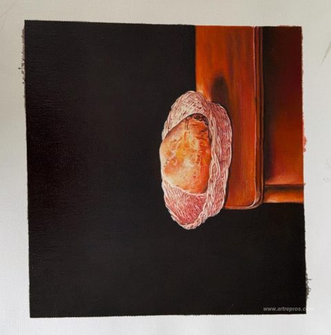 This painting, hand-painted by our artists