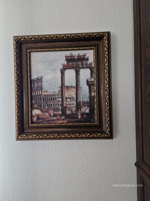 This painting, hand-painted by our artists