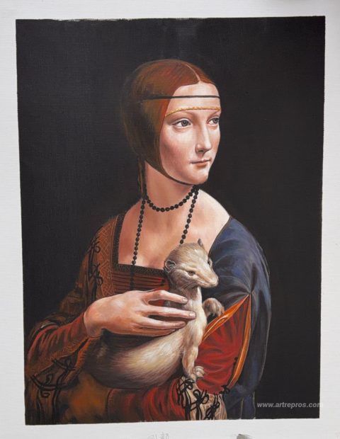 This painting, hand-painted by our artists