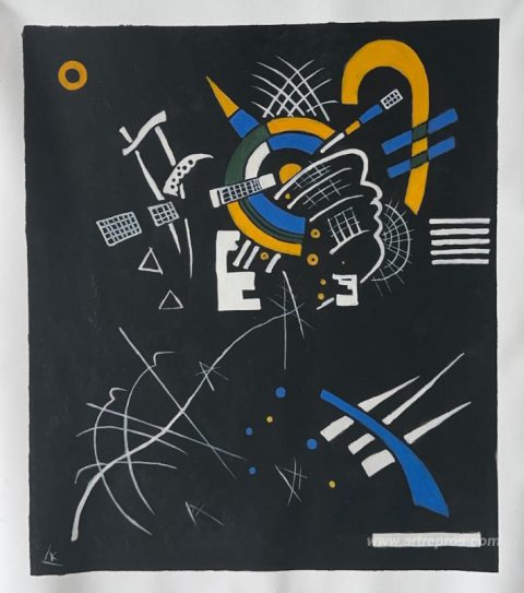 This painting, hand-painted by our artists