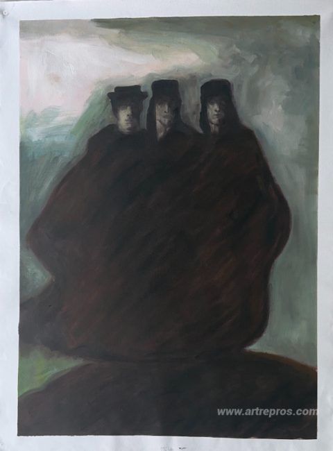 This painting, hand-painted by our artists