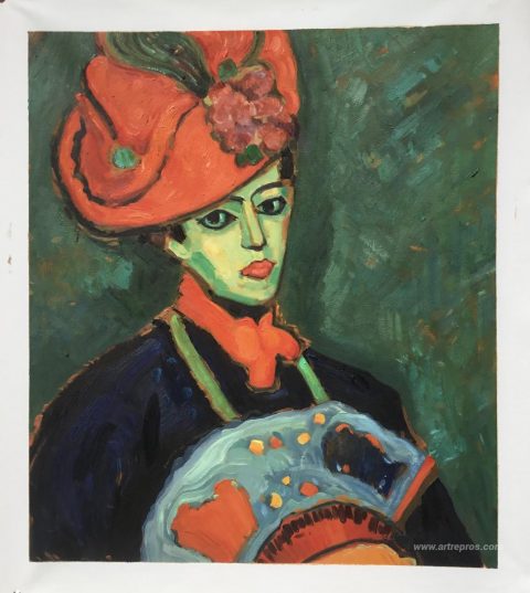 This painting, hand-painted by our artists