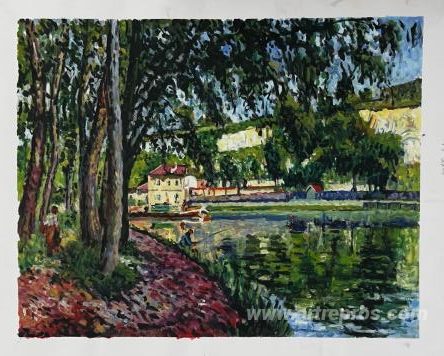 This painting, hand-painted by our artists