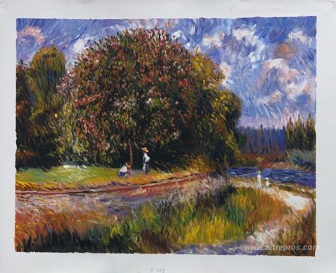 This painting, hand-painted by our artists