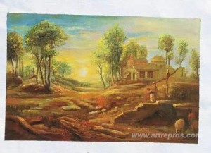 Landscape with a Watering Place