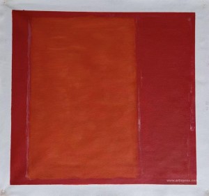 Ochre and Red on Red