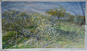 Apple Trees in Bloom