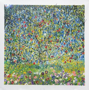 Country Garden with Sunflowers