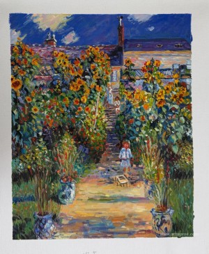 The Artist's Garden at Vétheuil