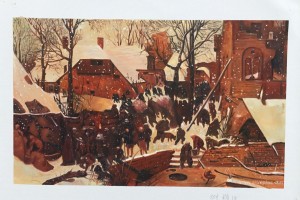 The Adoration of the Kings in the Snow