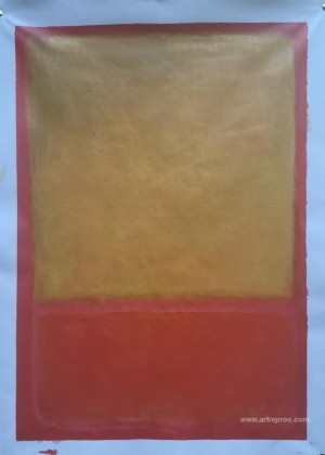 Ochre and Red on Red