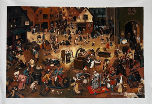 The Fight between Carnival and Lent
