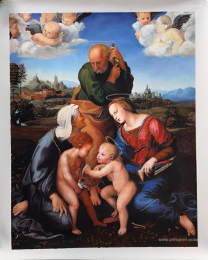 The Holy Family with Saints Elizabeth and John