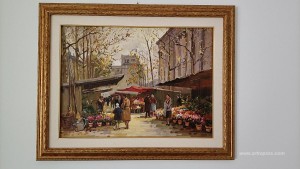 Flower Market At La Madeleine