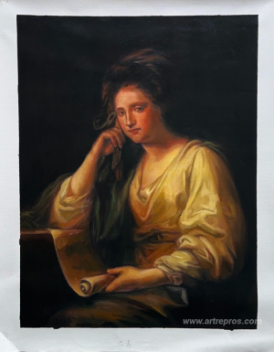 Portrait of a Young Woman as a Sibyl