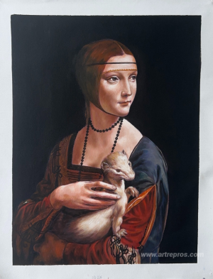 The Lady with an Ermine (Cecilia Gallerani)