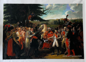 Napoleon receives the keys of Vienna