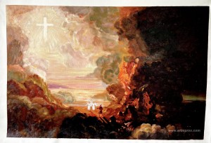 The Pilgrim of the Cross at the End of His Journey (part of the 