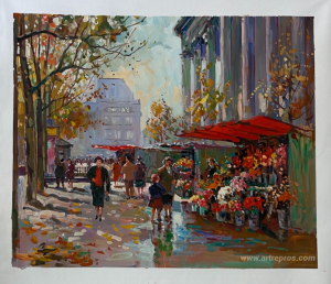 Flower Seller at La Madeleine