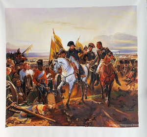 Napoleon at the battle of Friedland
