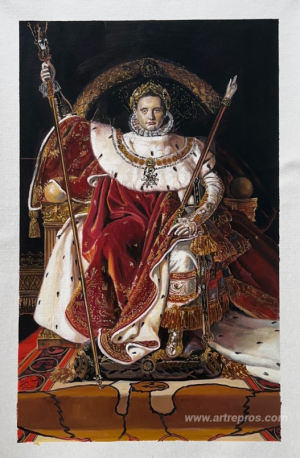 Portrait of Napoléon on the Imperial Throne