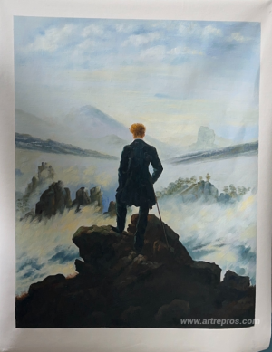 The wanderer above the sea of fog