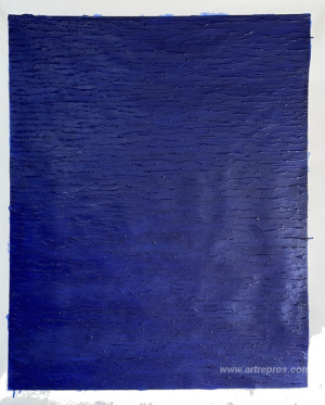 Untitled Blue Monochrome