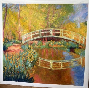 The Japanese Bridge (The Bridge in Monet's Garden)