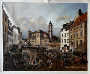 Freyung in Vienna, View from the southeast