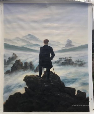 The wanderer above the sea of fog