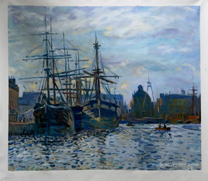 The Havre, the trade bassin