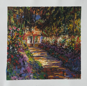 Pathway in Monet's Garden at Giverny