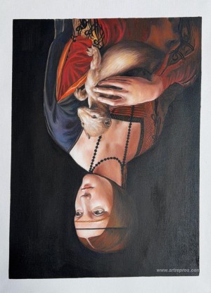 The Lady with an Ermine (Cecilia Gallerani)