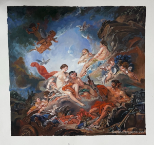 Vulcan Presenting Arms to Venus for Aeneas  