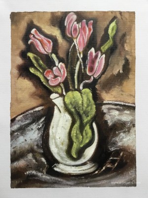 Vase of Tulips