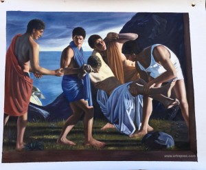 Achilles and the Body of Patroclus