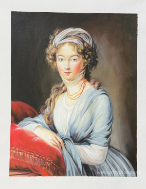 Portrait of Empress Elisabeth Alexeievna of Russia